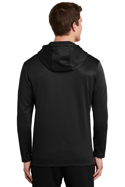 Nike Therma-FIT Full-Zip Fleece Hoodie. NKAH6259 Black