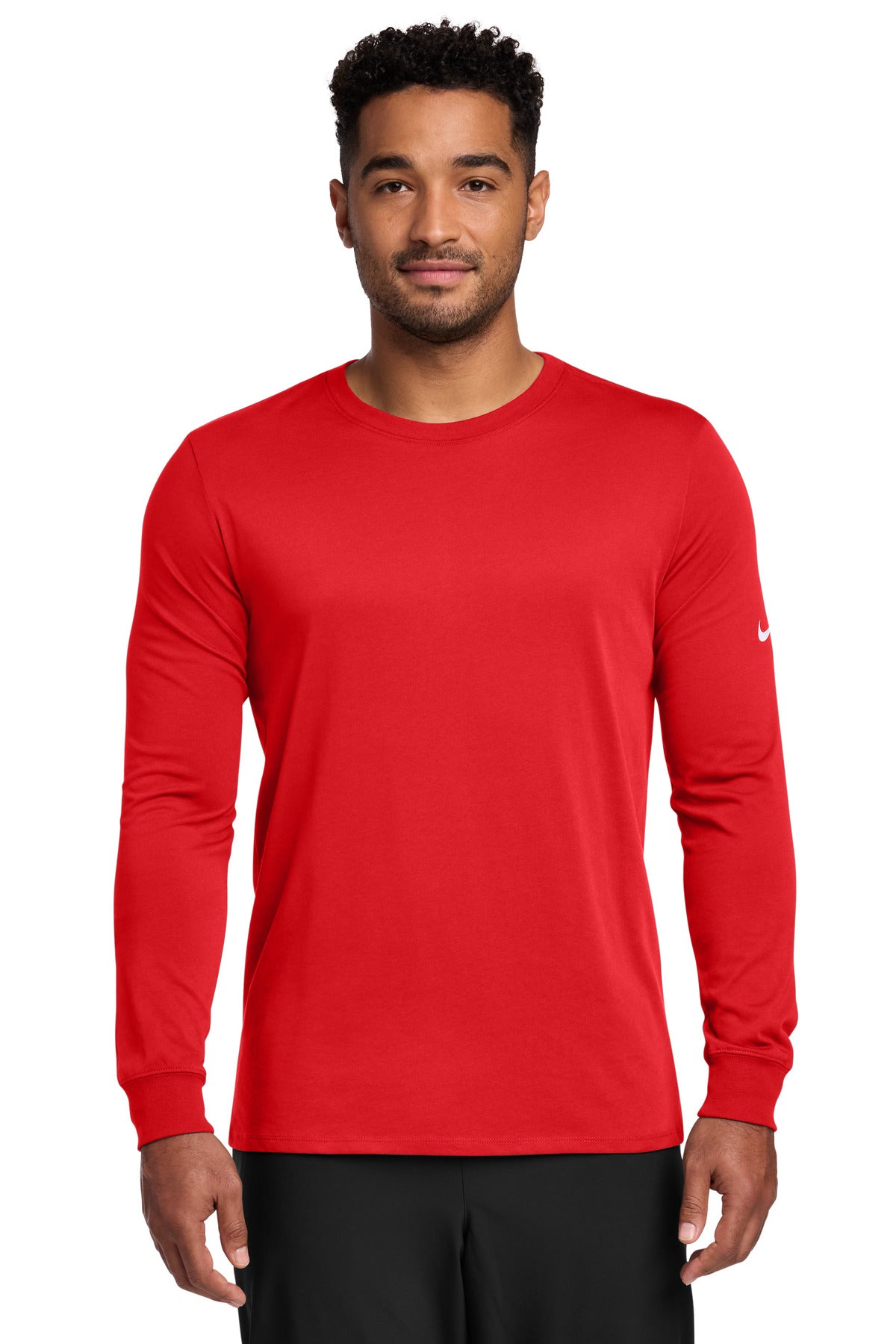 Nike Dri-FIT Cotton/Poly Long Sleeve Tee