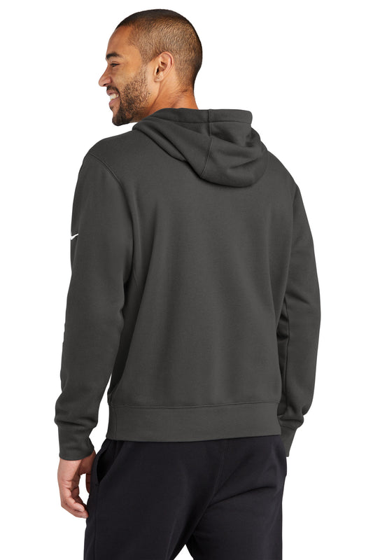 Nike Club Fleece Sleeve Swoosh Pullover Hoodie NKDR1499 Anthracite