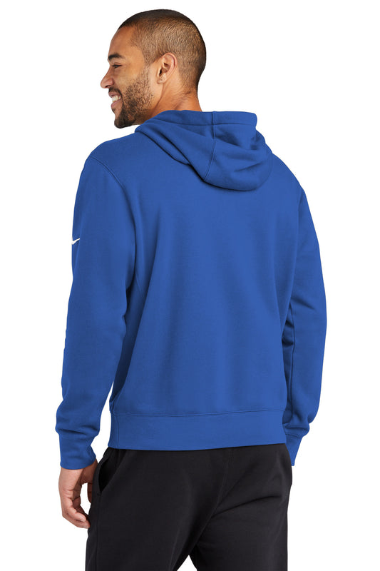 Nike Club Fleece Sleeve Swoosh Pullover Hoodie NKDR1499 Game Royal