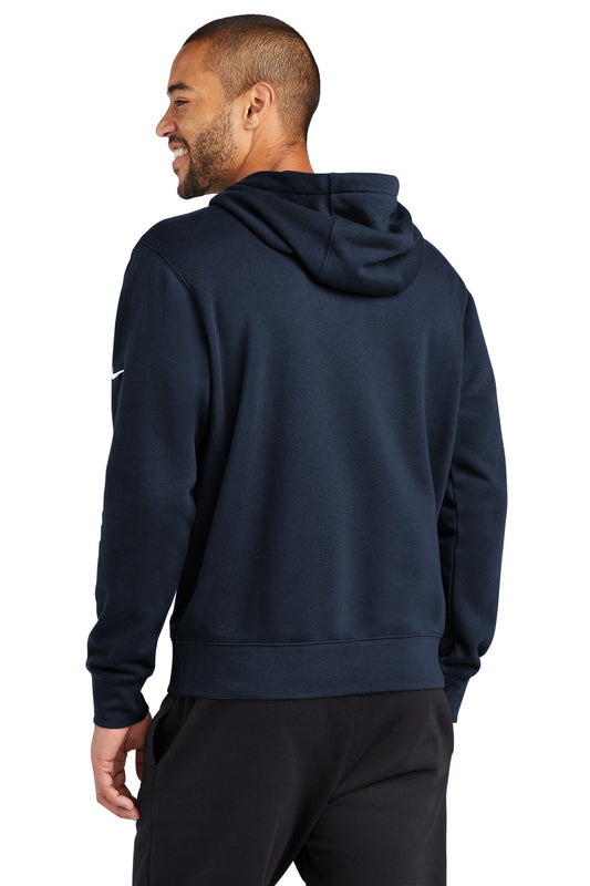 Nike Club Fleece Sleeve Swoosh Pullover Hoodie NKDR1499 Midnight Navy