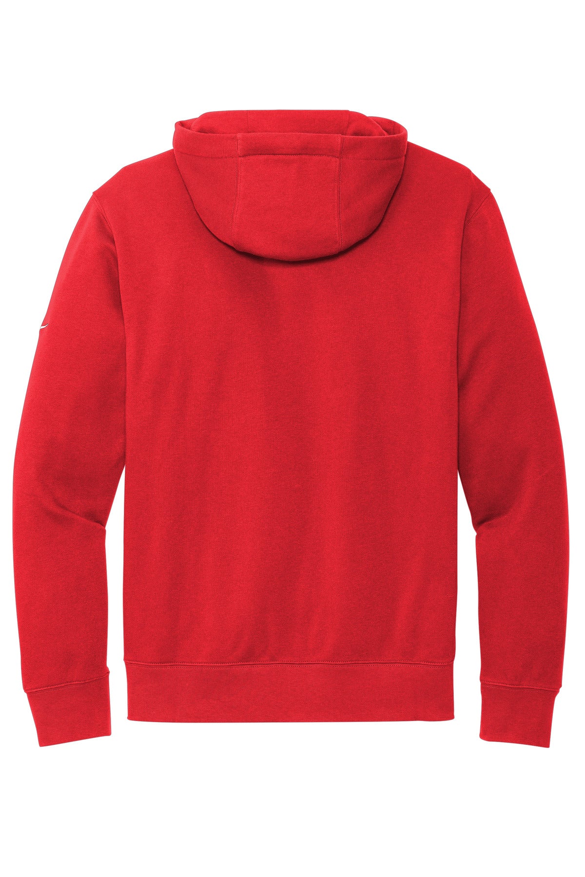 Nike Club Fleece Sleeve Swoosh Pullover Hoodie NKDR1499 University Red