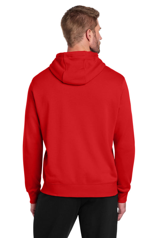 Nike Club Fleece Sleeve Swoosh Full-Zip Hoodie NKDR1513 University Red