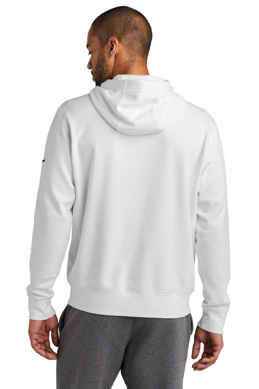 Nike Club Fleece Sleeve Swoosh Full-Zip Hoodie NKDR1513 White