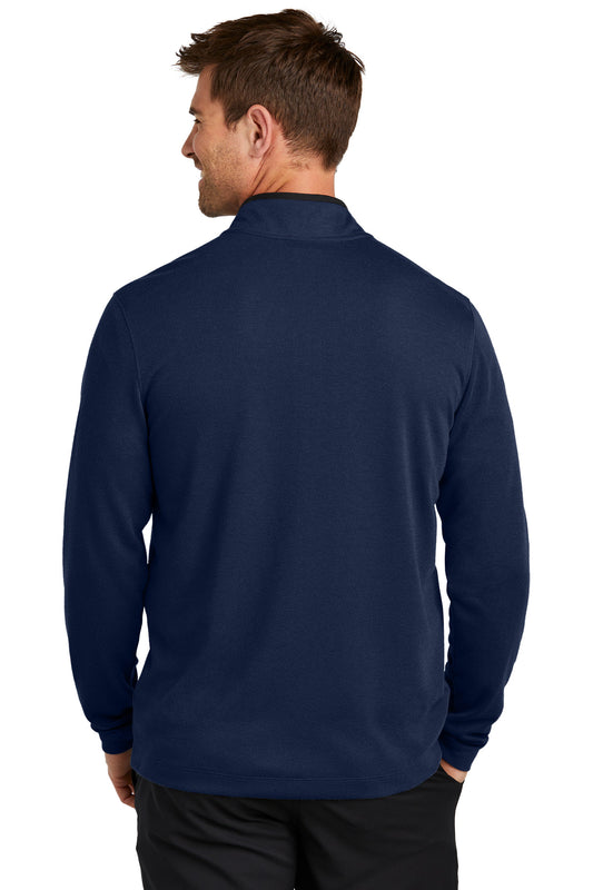Nike Textured 1/2-Zip Cover-Up NKDX6702 College Navy
