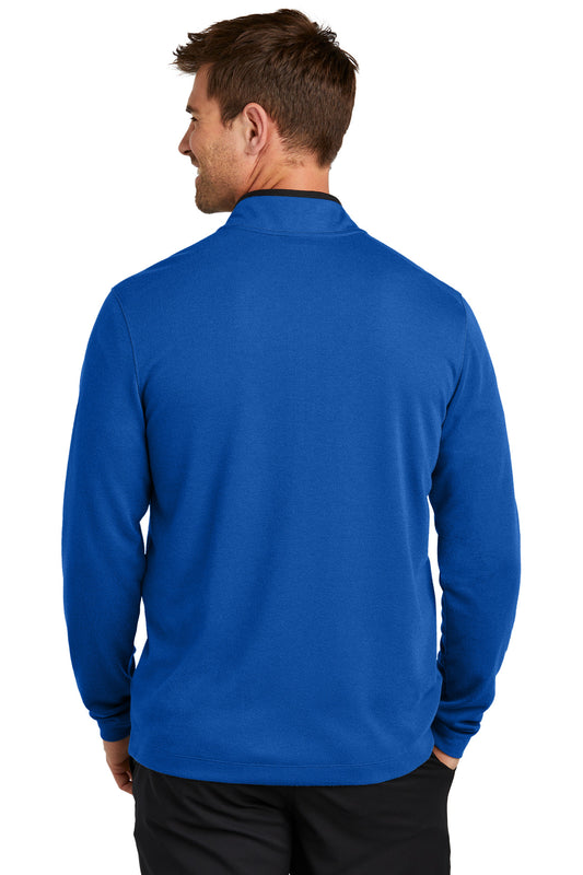 Nike Textured 1/2-Zip Cover-Up NKDX6702 Gym Blue