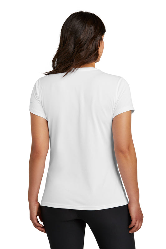 Nike Women's Swoosh Sleeve rLegend Tee NKDX8734 White