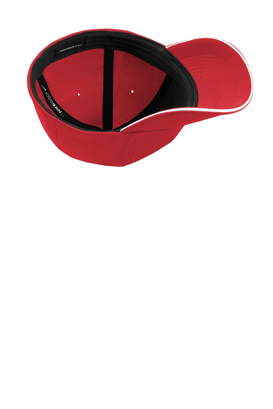 Nike Dri-FIT Stretch Mesh Sandwich Bill Cap NKFD9718 University Red/ White