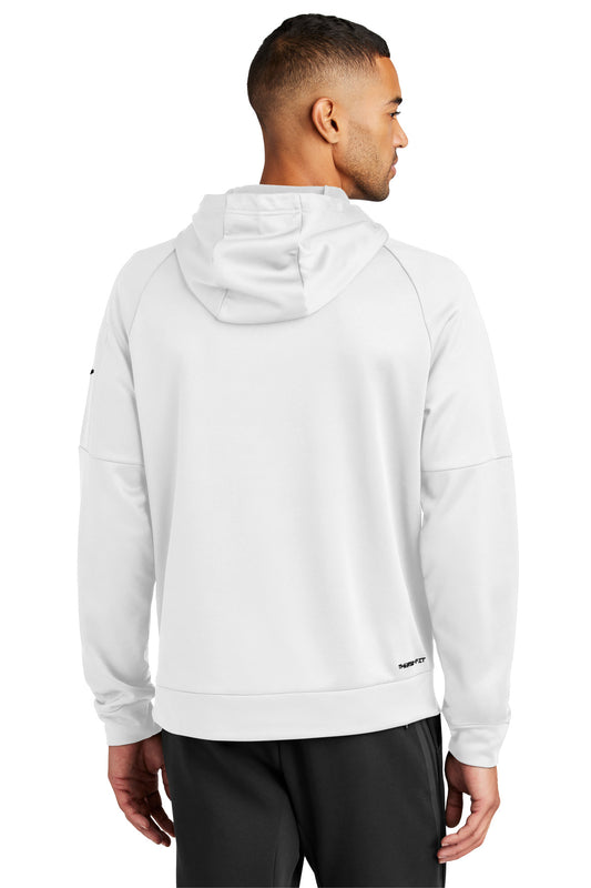 Nike Therma-FIT Pocket Pullover Fleece Hoodie NKFD9735 White