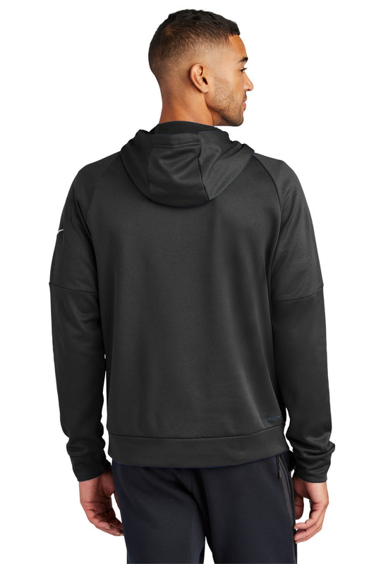 Nike Therma-FIT Pocket 1/4-Zip Fleece Hoodie NKFD9742 Black