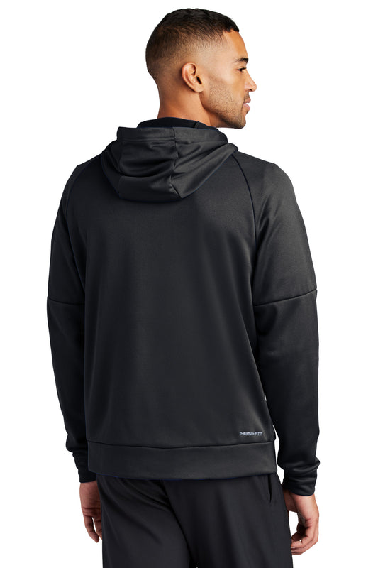 Nike Therma-FIT Pocket Full-Zip Fleece Hoodie NKFD9859 Black