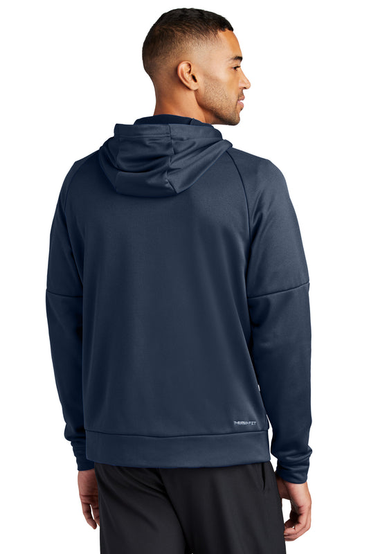 Nike Therma-FIT Pocket Full-Zip Fleece Hoodie NKFD9859 Navy