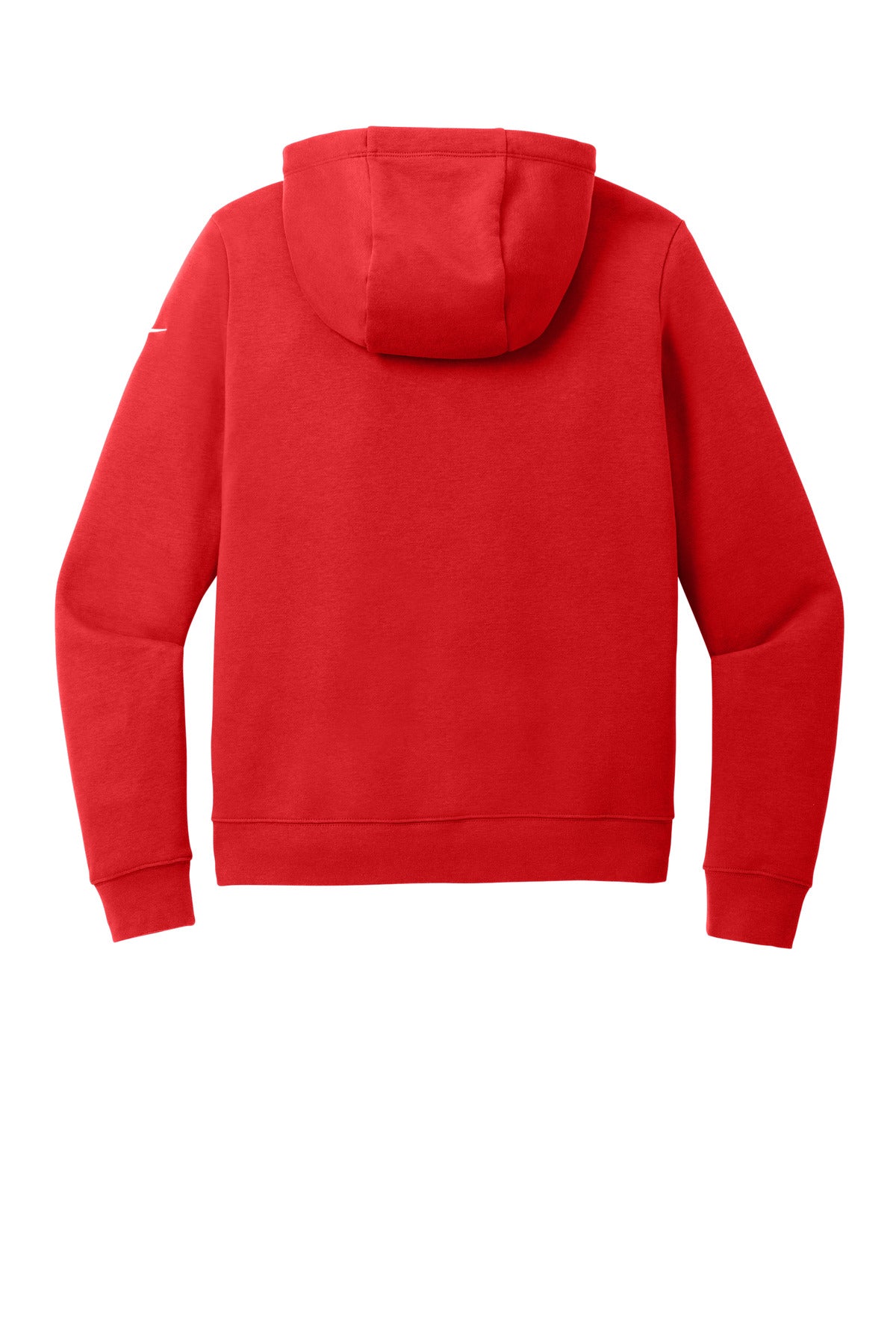 Nike Women's Club Fleece Sleeve Swoosh Pullover Hoodie NKFD9889 University Red