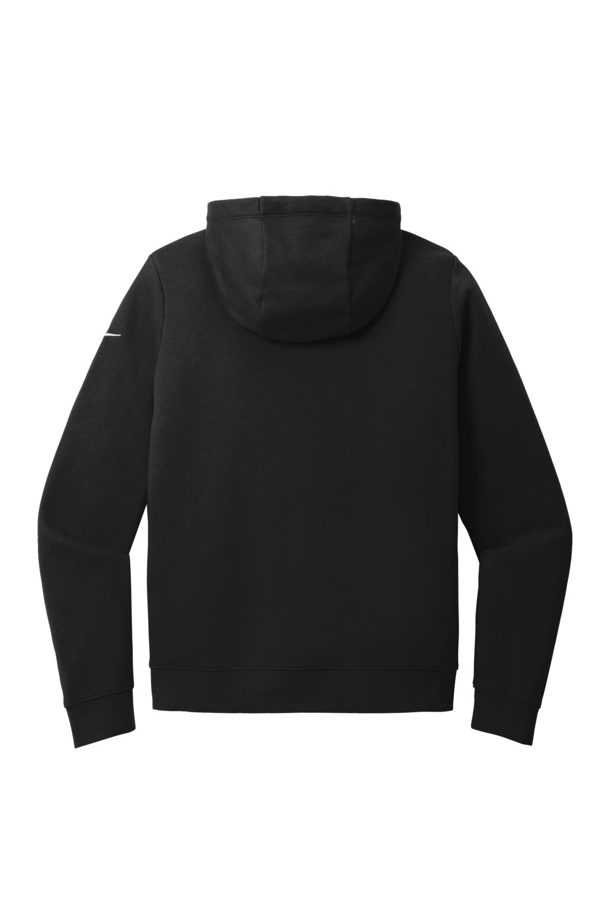 Nike Women's Club Fleece Sleeve Swoosh Full-Zip Hoodie NKFD9890 Black