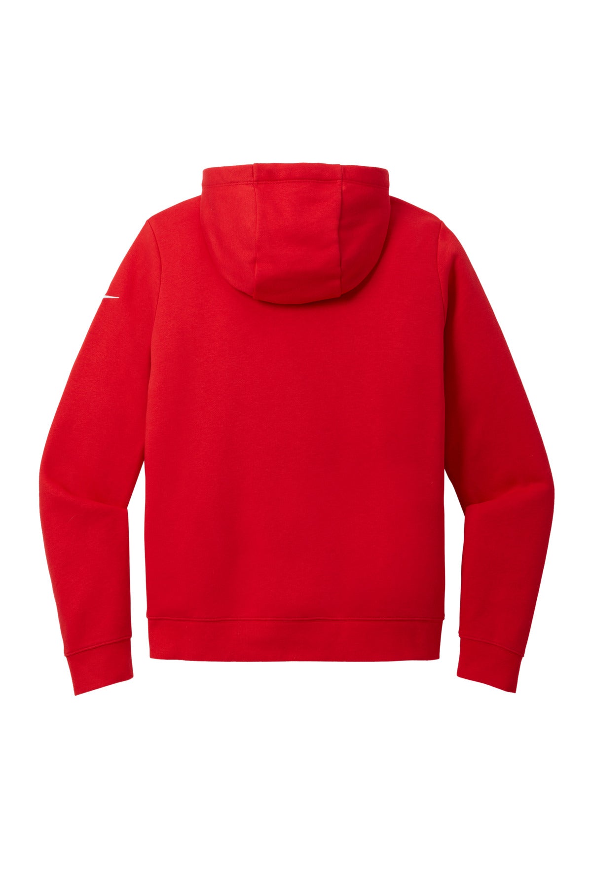 Nike Women's Club Fleece Sleeve Swoosh Full-Zip Hoodie NKFD9890 University Red