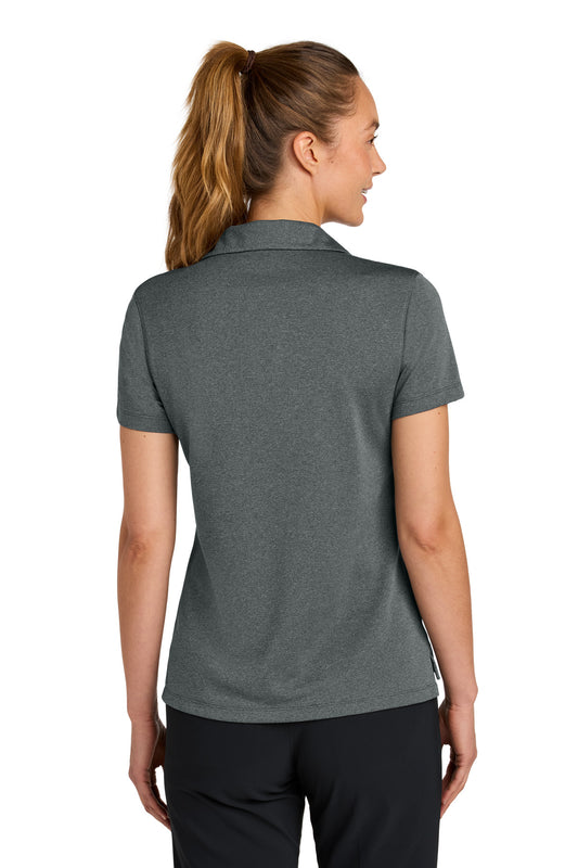 Nike Women's Dri-FIT Smooth Heather Polo NKFQ4793 Anthracite Heather