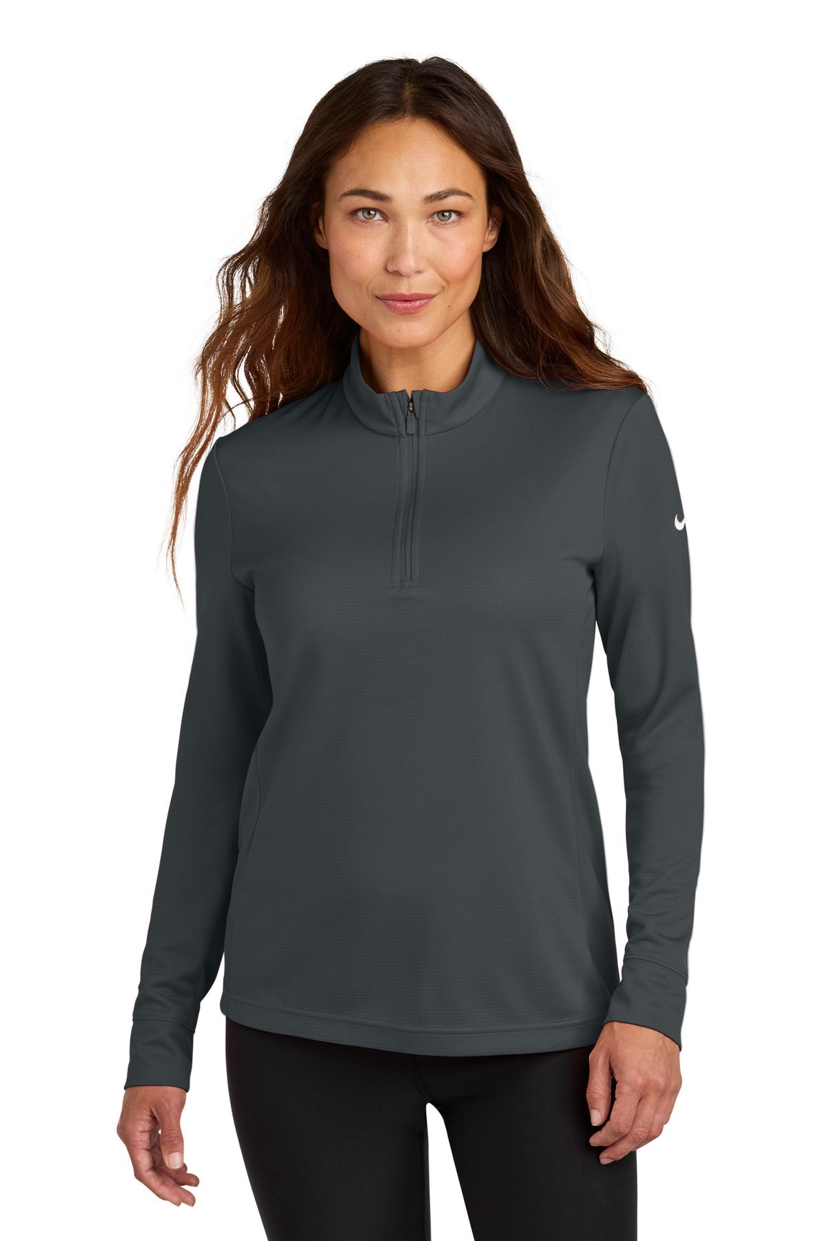 Cleveland Clinic Nike NKHM7969 Women's Essential 1/2 Zip Cover Up