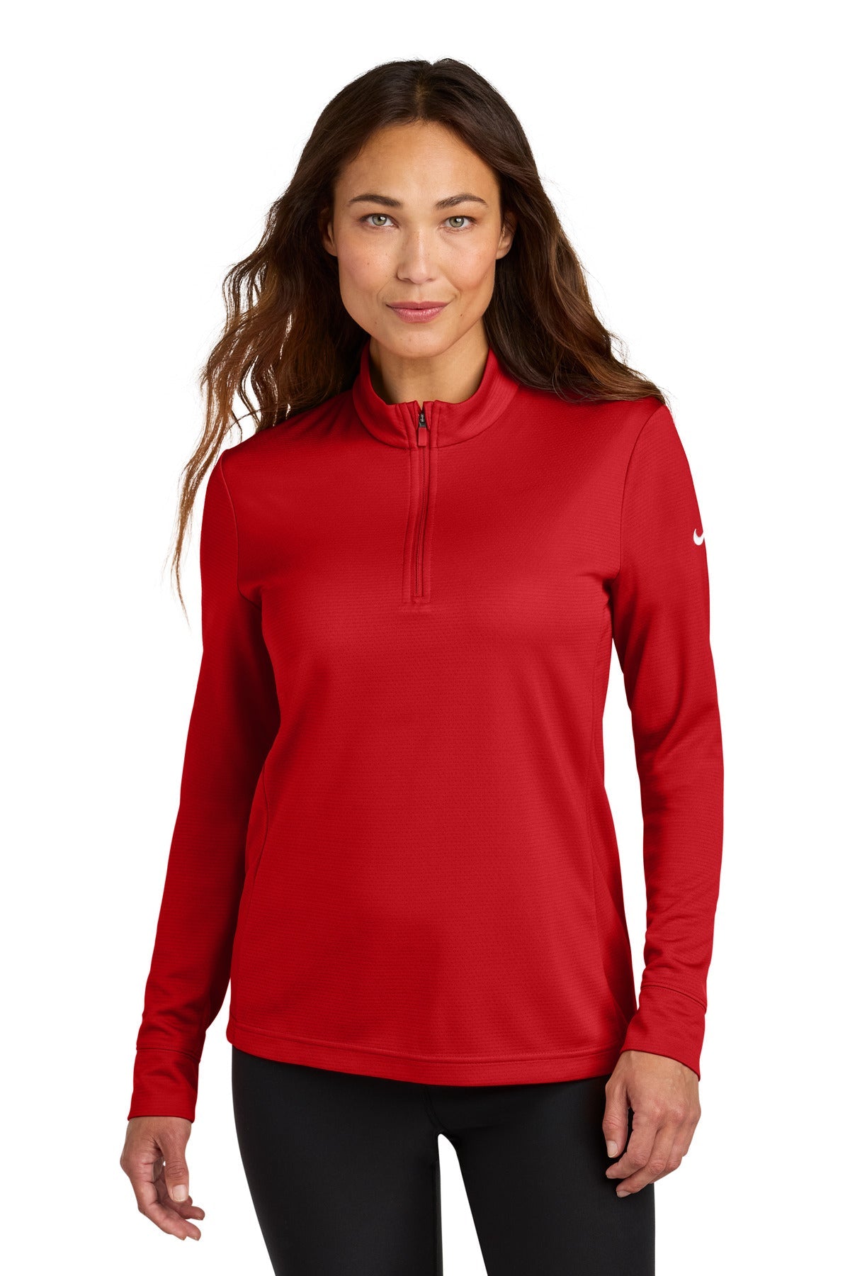 Cleveland Clinic Nike NKHM7969 Women's Essential 1/2 Zip Cover Up