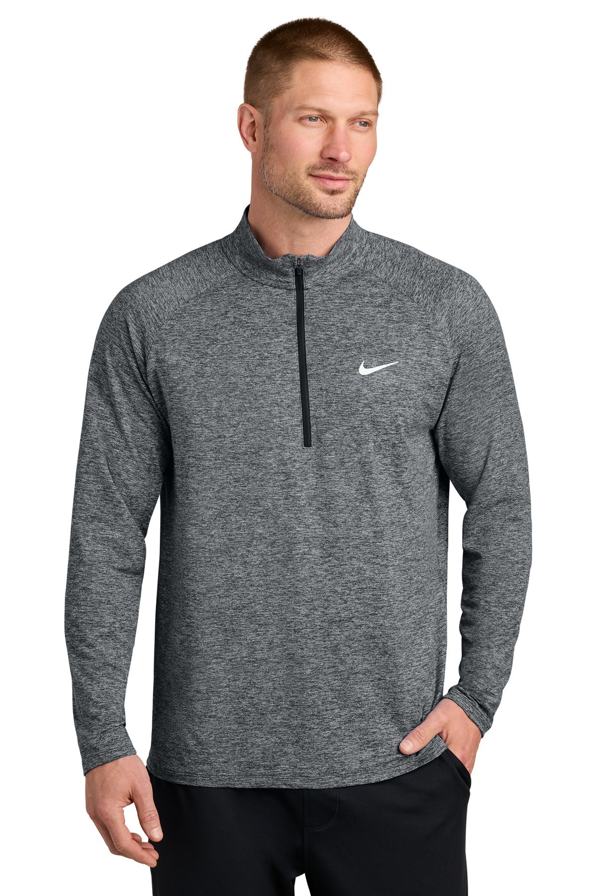 Nike Dri-FIT Stride 1/2-Zip NKIO8137 Black Heather