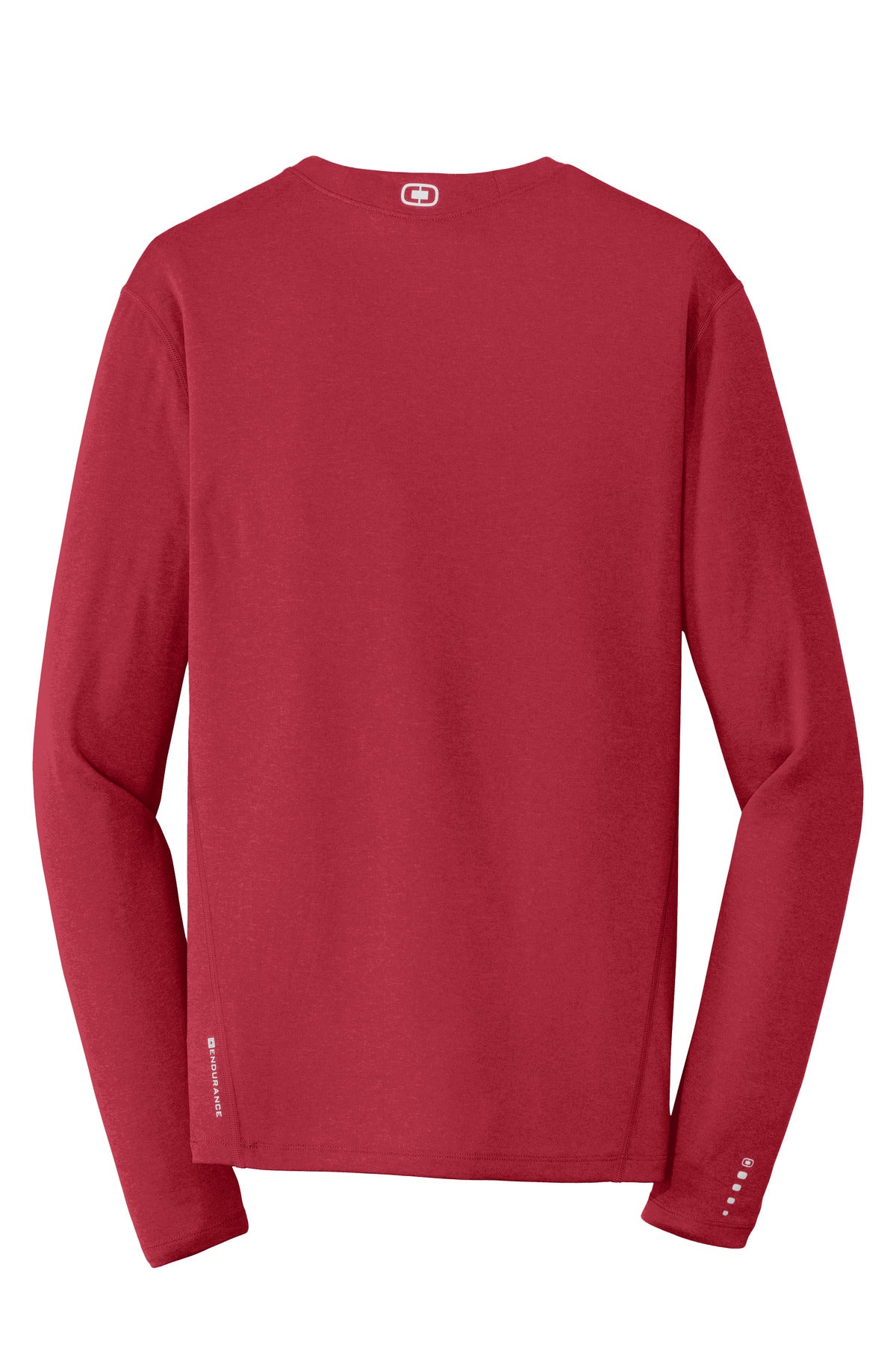 OGIO Long Sleeve Pulse Crew OE321 Ripped Red