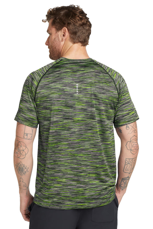 OGIO Verge Crew OE326 Pace Yellow Space Dye