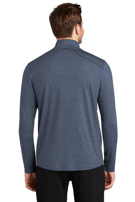 OGIO Force 1/4-Zip OE341 Blue Indigo Heather