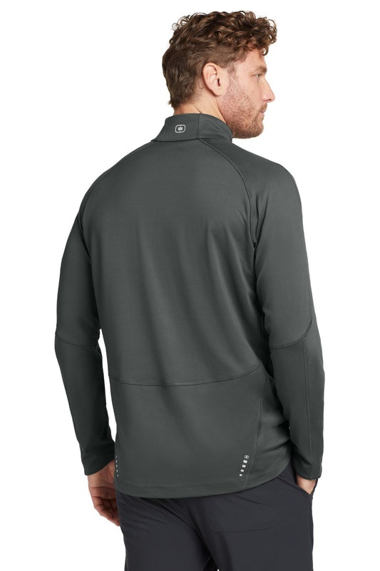 OGIO Radius 1/4-Zip OE550 Gear Grey