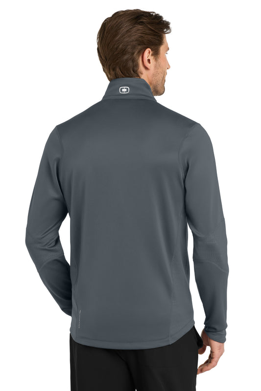 OGIO Fulcrum 1/4-Zip OE701 Gear Grey