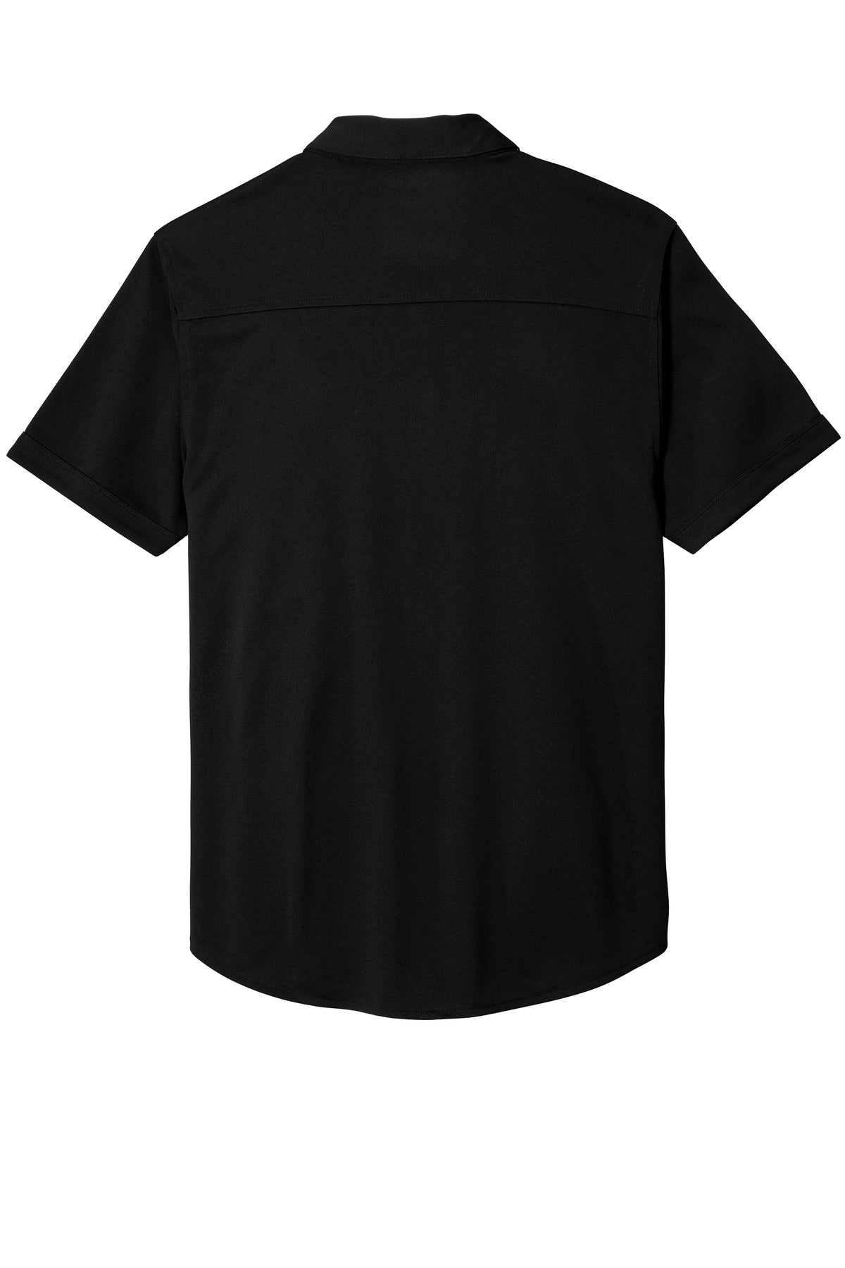 OGIO Gravitate Full-Button Polo OG141 Blacktop