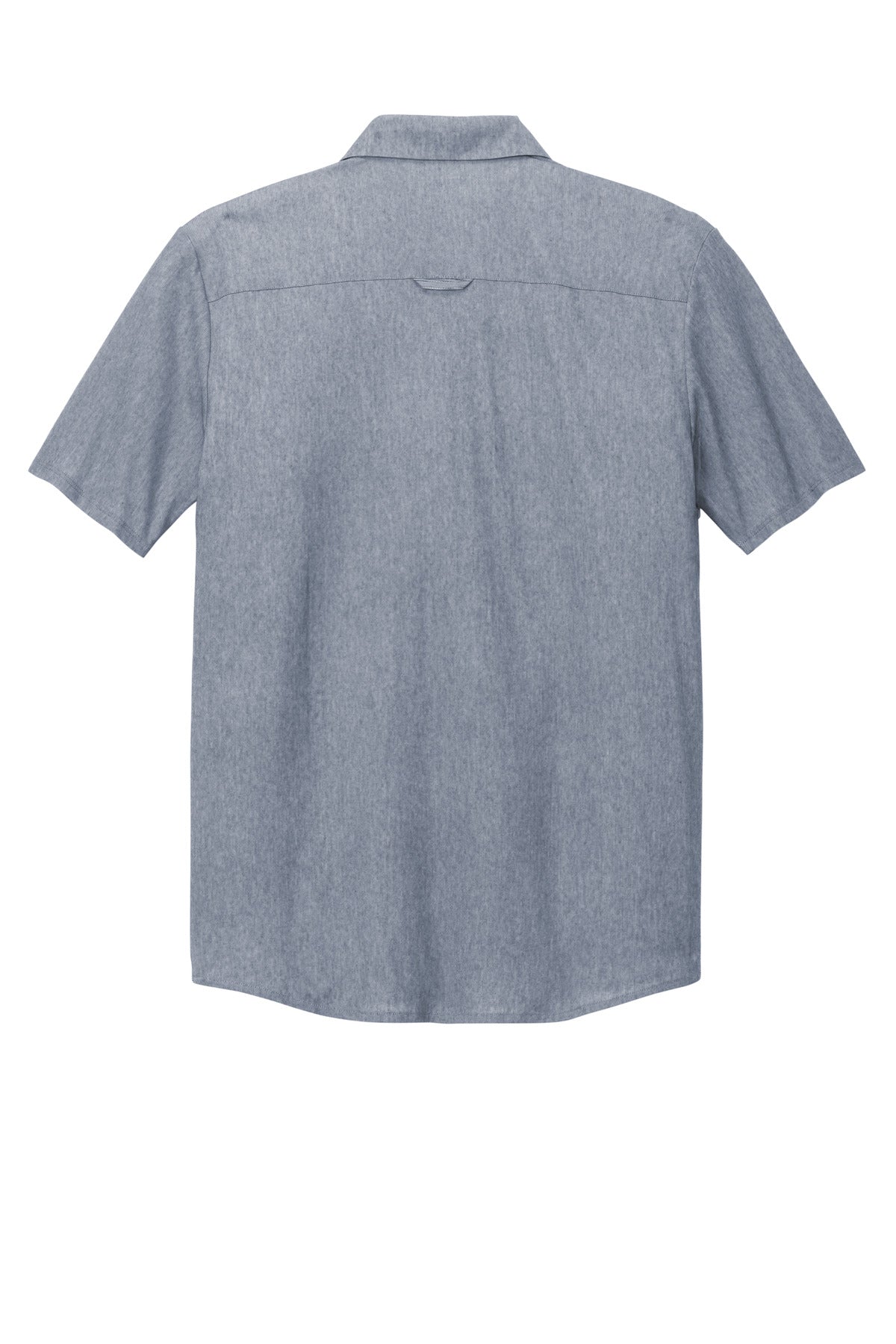 OGIO Extend Short Sleeve Button-Up OG160 Deep Blue Heather