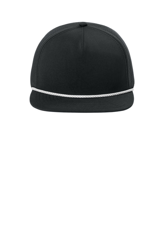 OGIO 5-Panel Rope Performance Cap OG607 Blacktop