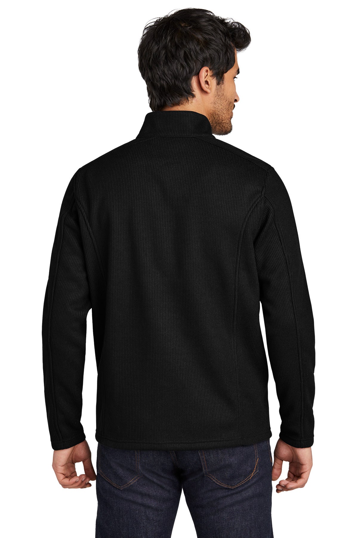 OGIO Grit Fleece 1/2-Zip OG729 Blacktop