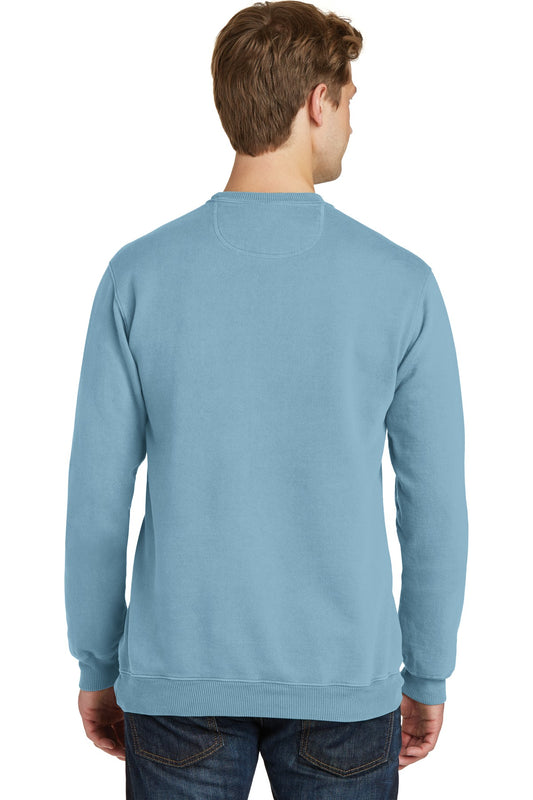 Port & Company Beach Wash Garment-Dyed Crewneck Sweatshirt PC098 Mist