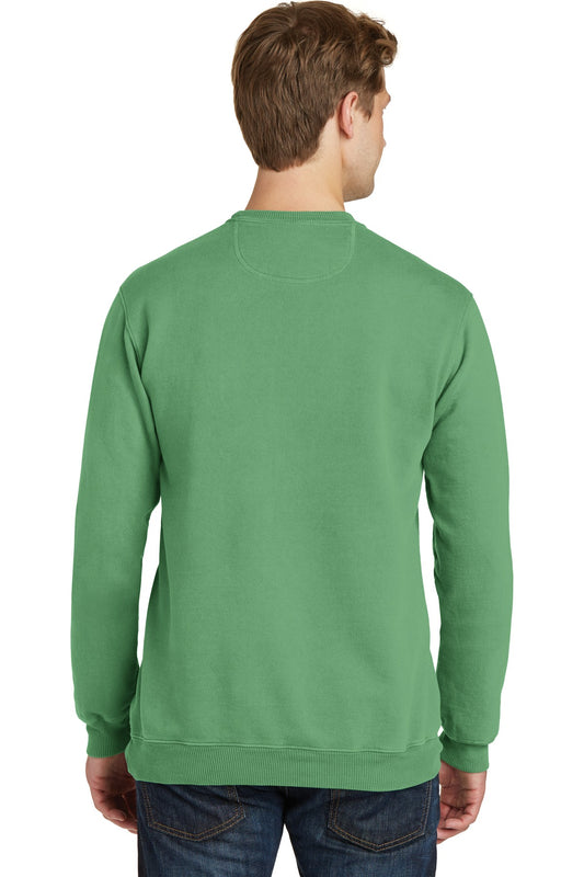 Port & Company Beach Wash Garment-Dyed Crewneck Sweatshirt PC098 Safari