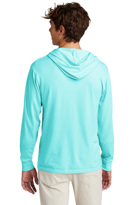 Port & Company Beach Wash Garment-Dyed Pullover Hooded Tee PC099H Glacier