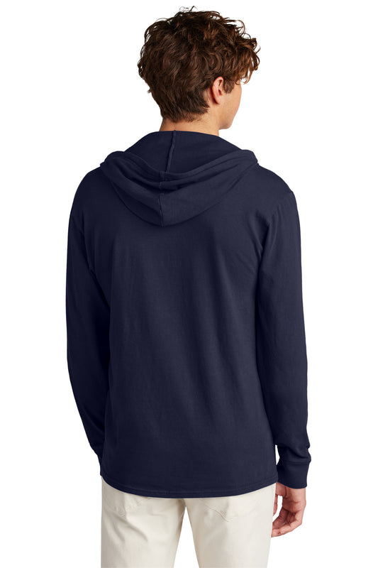 Port & Company Beach Wash Garment-Dyed Pullover Hooded Tee PC099H True Navy