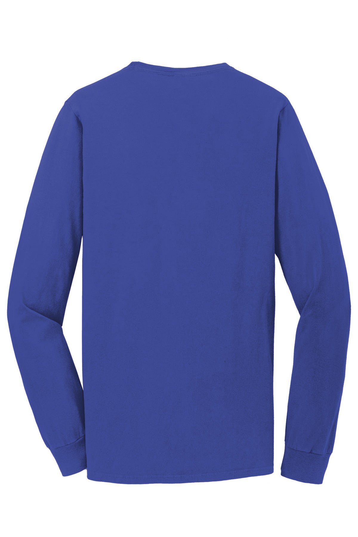 Port & Company Beach Wash Garment-Dyed Long Sleeve Tee PC099LS Blue Iris