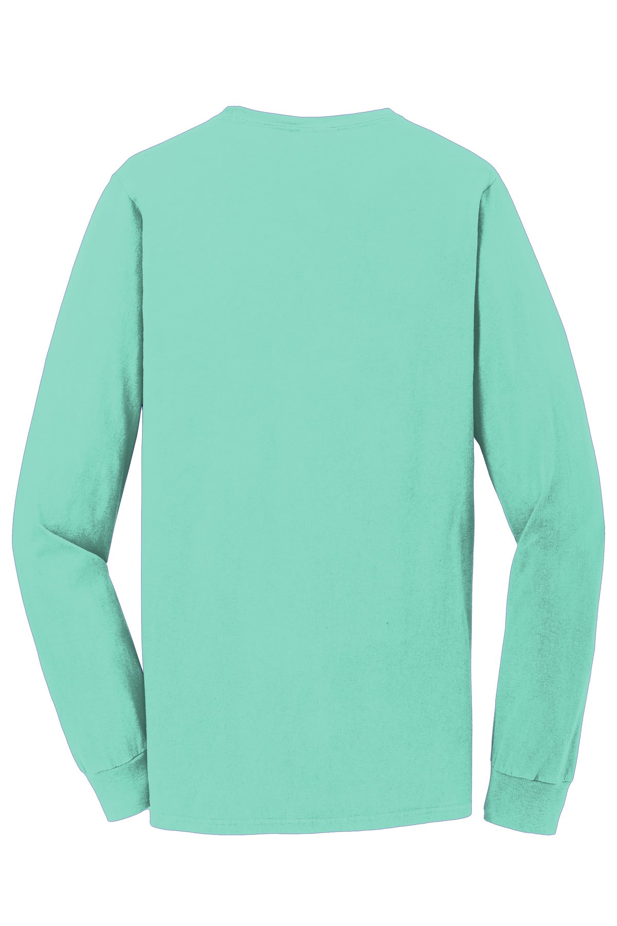 Port & Company Beach Wash Garment-Dyed Long Sleeve Tee PC099LS Cool Mint