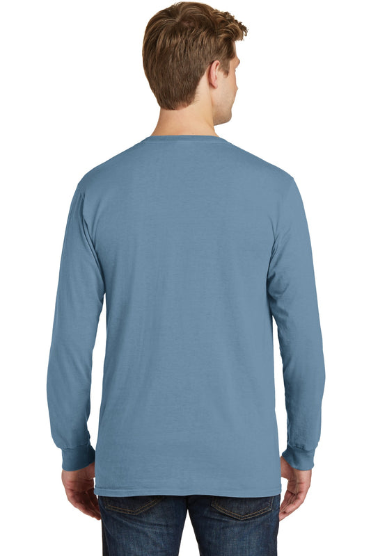 Port & Company Beach Wash Garment-Dyed Long Sleeve Tee PC099LS Mist