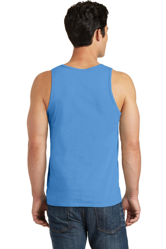 Port & Company Beach Wash Garment-Dyed Tank. PC099TT Blue Moon