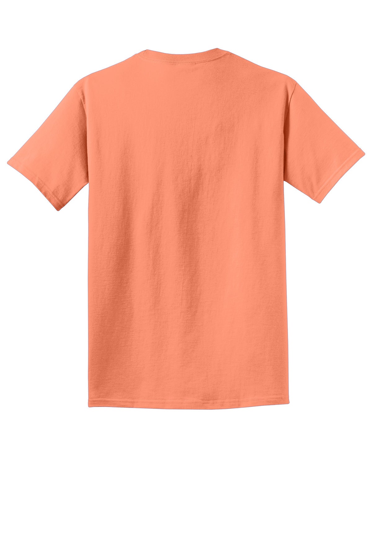 Port & Company Beach Wash Garment-Dyed Tee. PC099 Cantaloupe