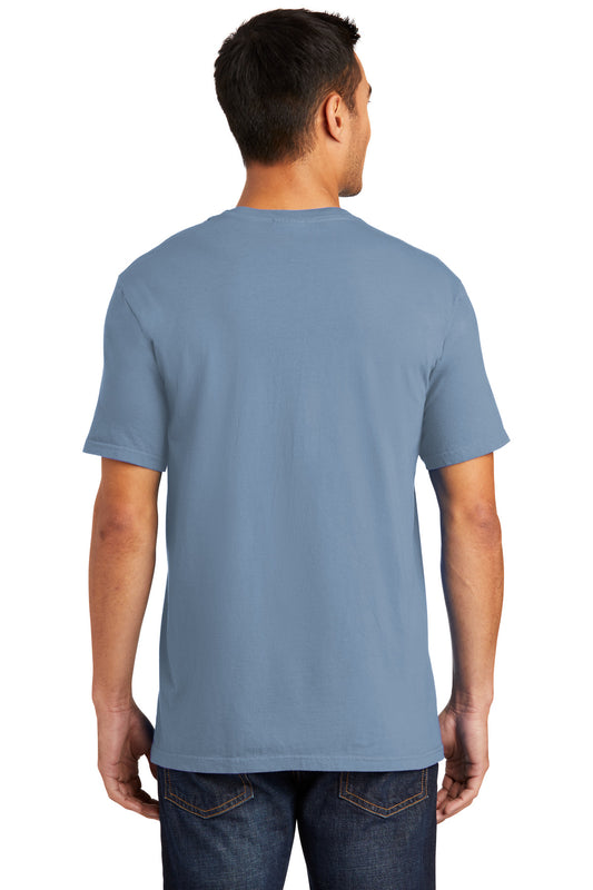 Port & Company Beach Wash Garment-Dyed Tee. PC099 Faded Denim