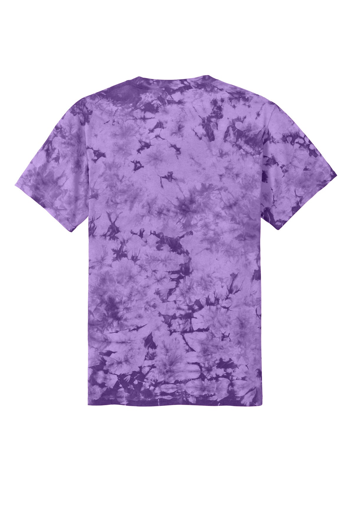 Port & Company Crystal Tie-Dye Tee PC145 Purple