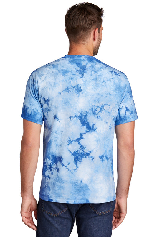 Port & Company Crystal Tie-Dye Tee PC145 Sky Blue