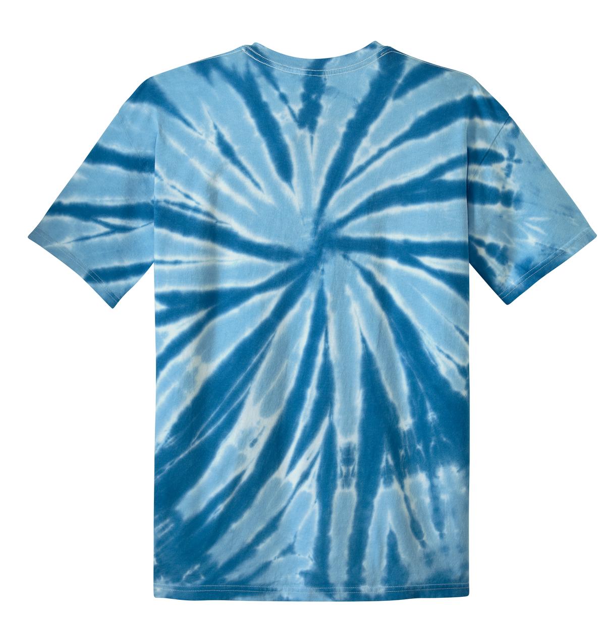 Port & Company Tie-Dye Tee. PC147 Royal
