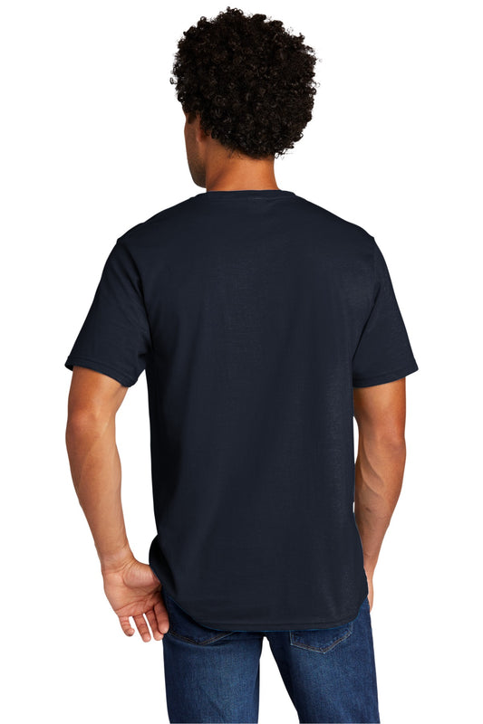 Port & Company Tri-Blend Tee. PC330 Deep Navy