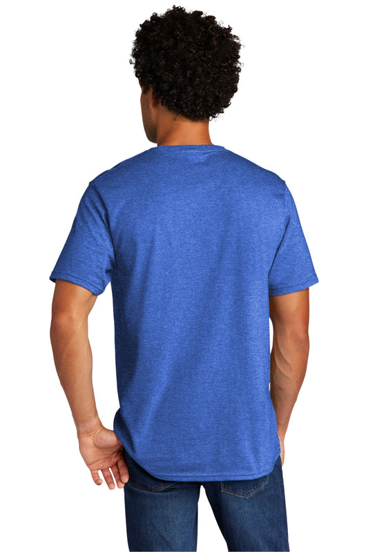Port & Company Tri-Blend Tee. PC330 Heather Royal