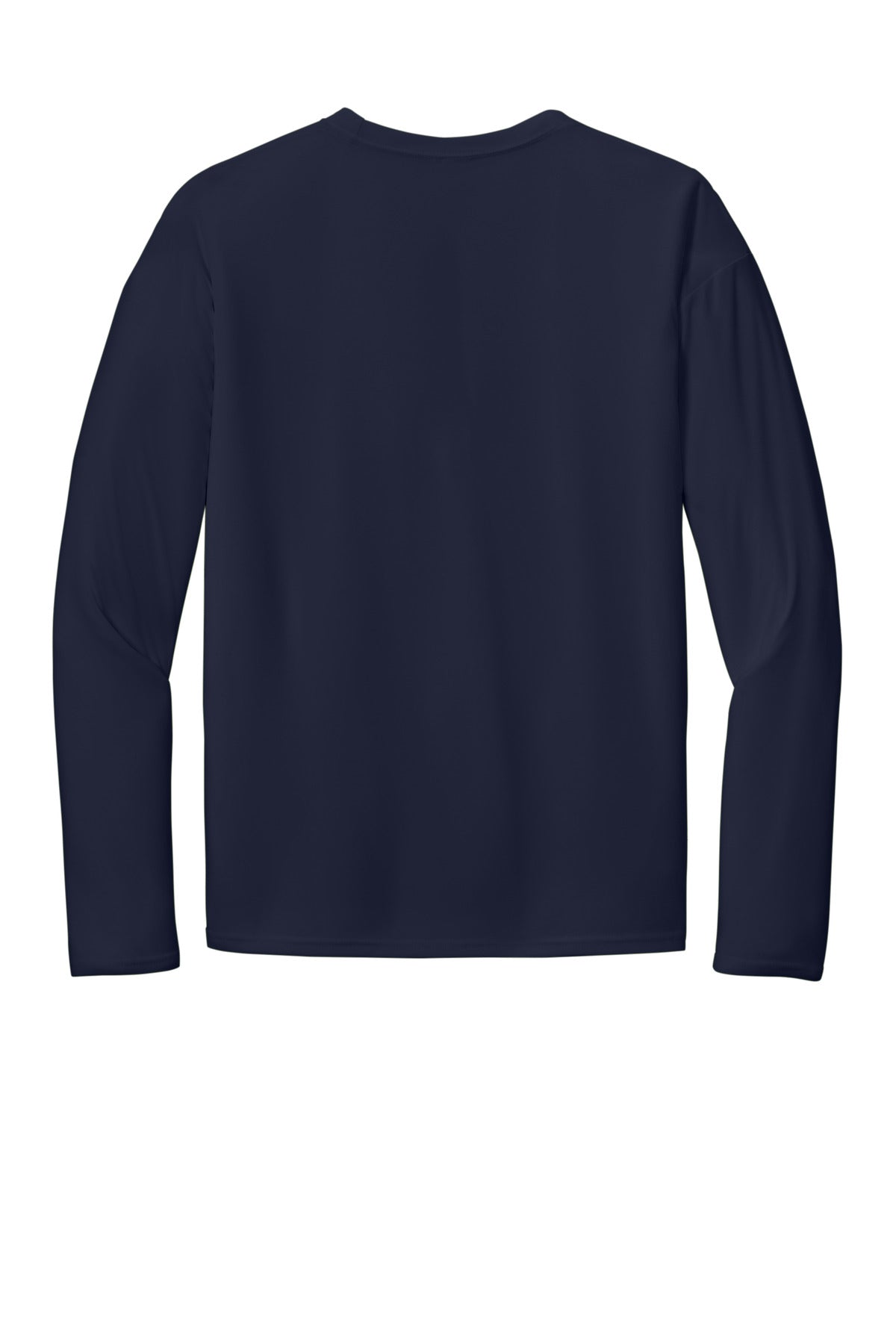 Port & Company Long Sleeve Performance Tee. PC380LS Deep Navy