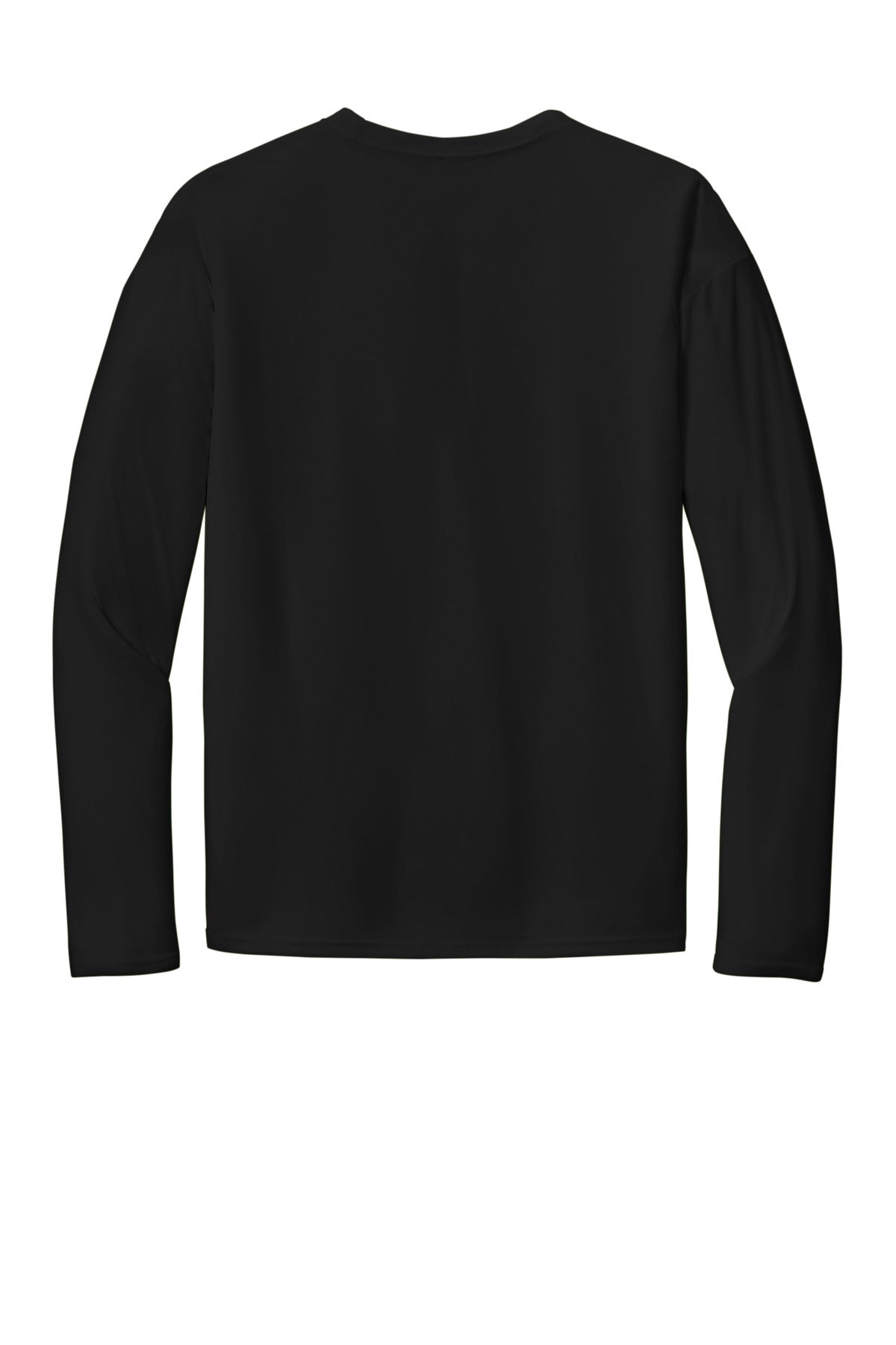 Port & Company Long Sleeve Performance Tee. PC380LS Jet Black
