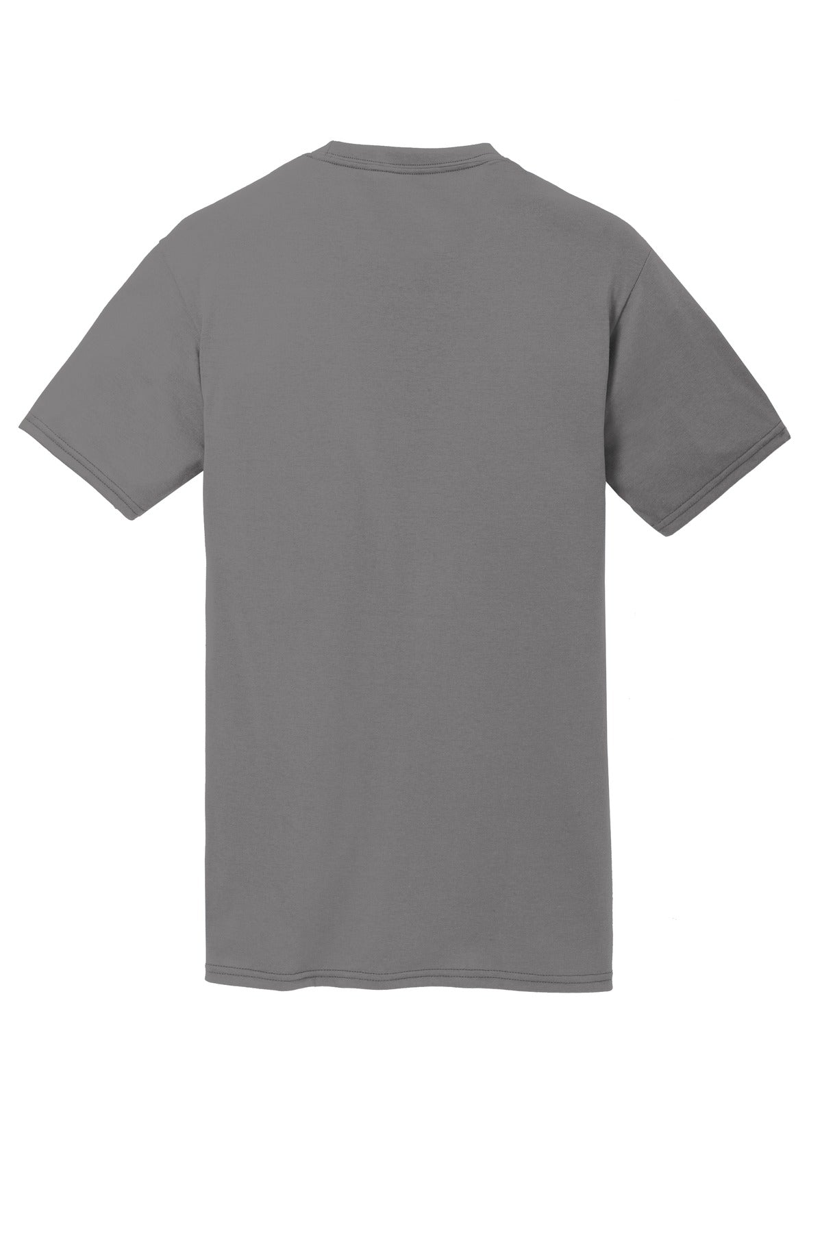 Port & Company Performance Blend Tee. PC381 Medium Grey